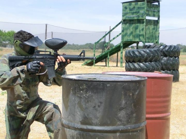 Jugar al paintball